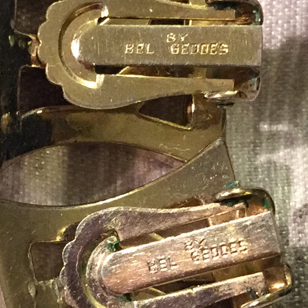 Extremely Rare Bel Geddes Necklace And Earrings View 5